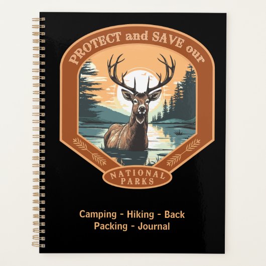 Bescherm onze nationale parken planner (Voorkant)