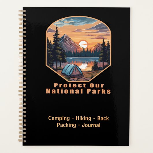 Bescherm onze nationale parken planner (Voorkant)