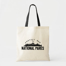 Bescherm onze nationale parken tote bag