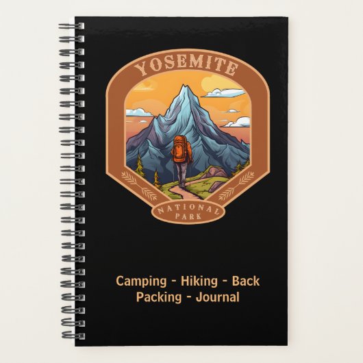 Bescherm onze nationale parken Yosemite Planner (Voorkant)