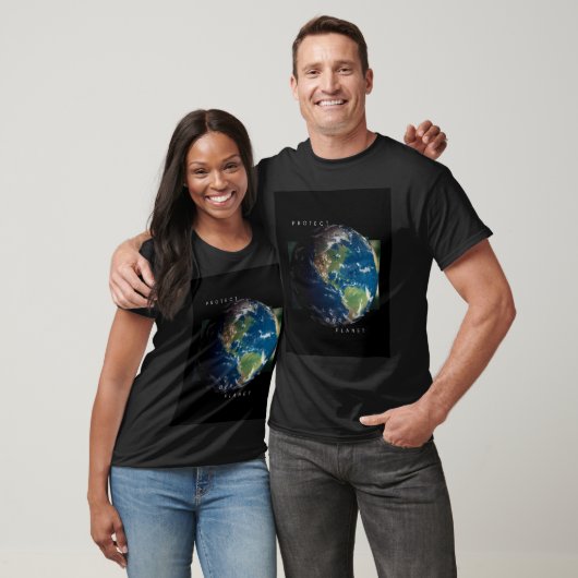 Bescherm onze planeet 1 t-shirt (Unisex)