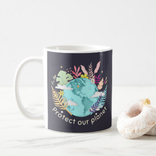 Bescherm onze planeet - Dag van de Aarde (Schetkig Koffiemok