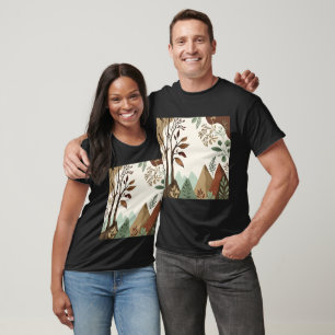 Bescherm onze planeet – handgetekende Natuur & Sus T-shirt