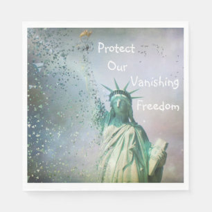 Bescherm onze vrijheid  servet