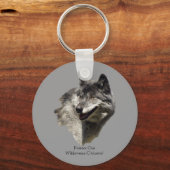 Bescherm onze Wilde Burgers! Sleutelhanger (Voorkant)