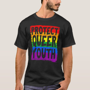 Bescherm Queer Jongeren Lgbt Lgbt Gay Transgender T-shirt
