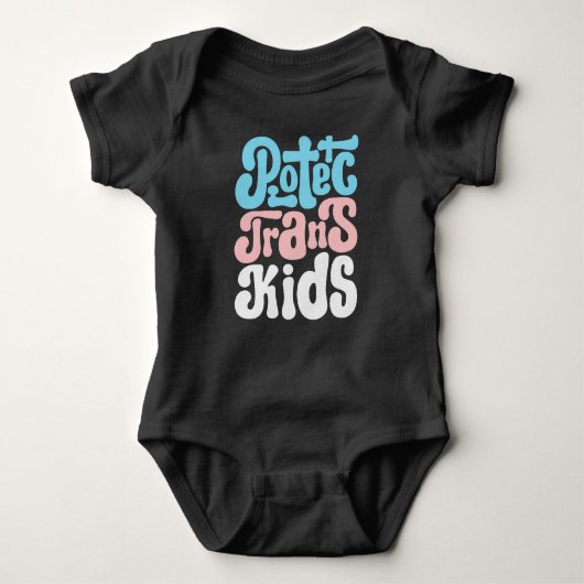Bescherm Trans-Kinder Baby Romper (Voorkant)