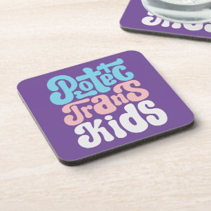 Bescherm Trans-Kinder kurkback-Onderzetters Bier Onderzetter