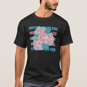 Bescherm Trans Kinder LGBTQ Ally Trans Live Matter T-shirt