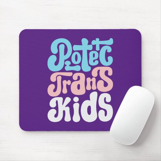 Bescherm Trans-Kinder Mousepad Muismat (Met muis)