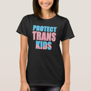 Bescherm Trans Kinder, Transgender Kinderen Bondge T-shirt