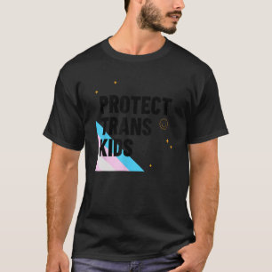 Bescherm Trans-Kinder Transgender Levens Matter Pr T-shirt