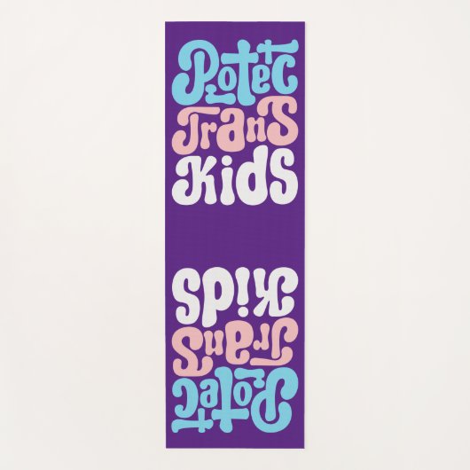 Bescherm Trans-Kinder Yoga Mat (Voorkant)