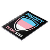 Bescherm Trans Kinderen Notitieboek (Linkerzijde)
