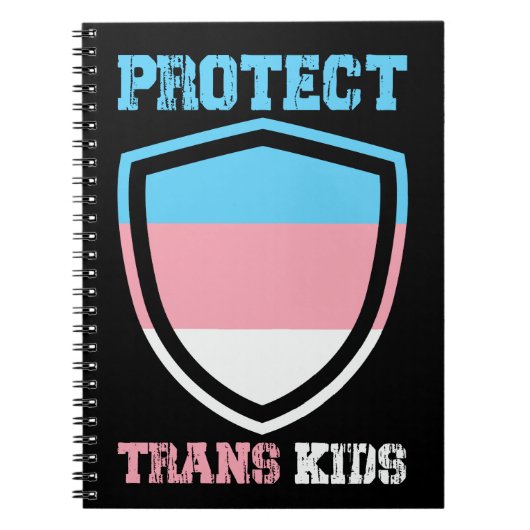 Bescherm Trans Kinderen Notitieboek (Voorkant)