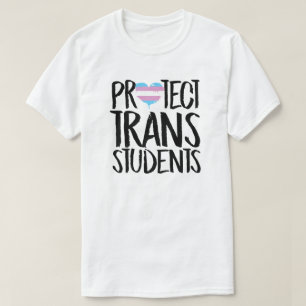 Bescherm trans studenten t-shirt