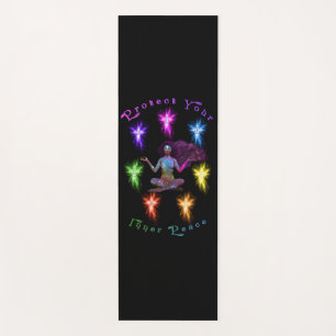 Bescherm uw binnenste vredesvrouw Chakra Yogamat
