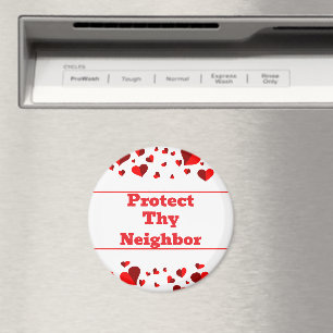 Bescherm Uw Buurman Magneet