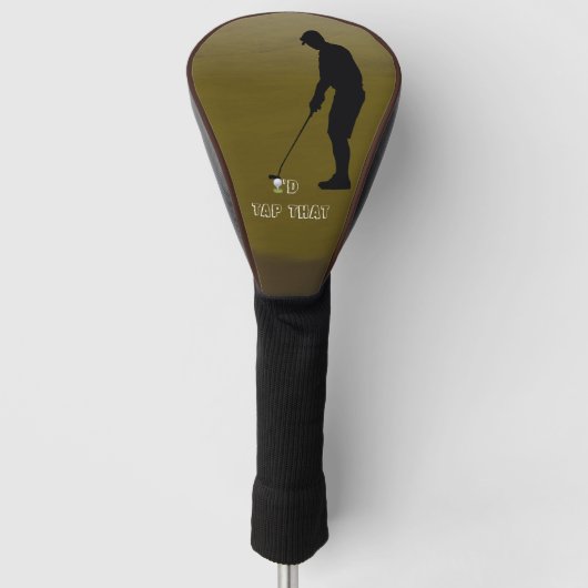 Bescherm uw driver in stijl: Aangepast Golfheadcover (Voorkant)