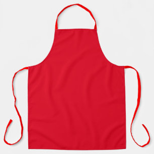 Bescherm uw kleding echt rood schort