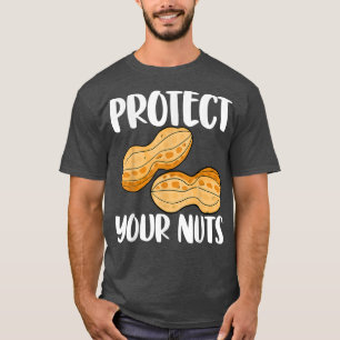 Bescherm uw nuts Nutty Funny Gender onthullen T-Sh T-shirt