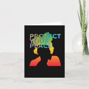 Bescherm uw Peace Sticker Kaart