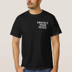 Bescherm uw Peace T-shirt