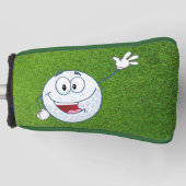 Bescherm uw putter met onze ontwerper golfheadcover (Voorkant)