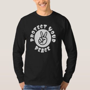 Bescherm uw Vredesteken Hand T-shirt