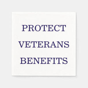 Bescherm Veteranen Voordelen Politiek Servet