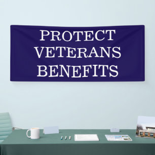 Bescherm Veteranen Voordelen Politiek Spandoek