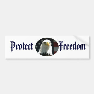 Bescherm Vrijheid Bumpersticker