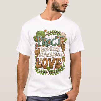 Bescherm wat je lief is.2 t-shirt