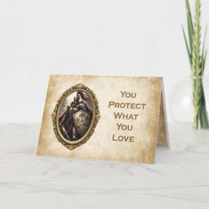 Bescherm wat je lief is kaart