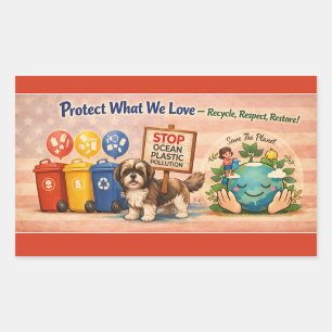 Bescherm wat we liefhebben Sticker