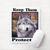 Bescherm ze - Wolf Muismat (Met muis)