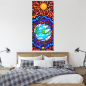 Beschermd - Canvas Afdruk (Insitu (Slaapkamer))