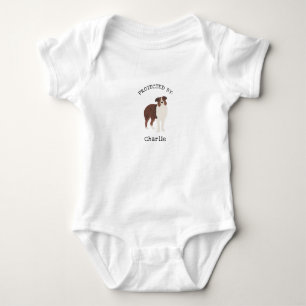 Beschermd door Australian Shepherd 2 Dog shirt