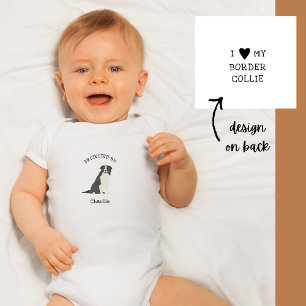 Beschermd door Border Collie Dog shirt