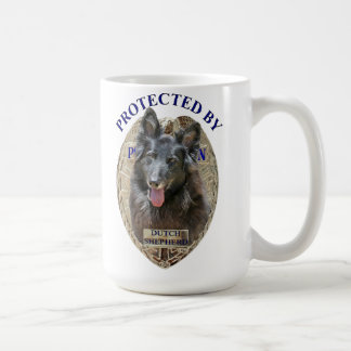Beschermd door de Nederlandse herder Koffiemok