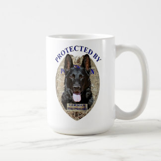 Beschermd door Duitse herder Koffiemok