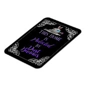 Beschermd door Dust Bunnies Magnet Magneet (Linkerzijde)