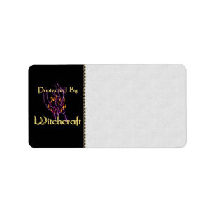 Beschermd door hekserij etiket