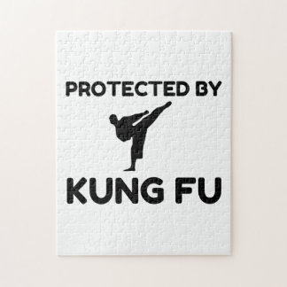Beschermd door Kung Fu Legpuzzel
