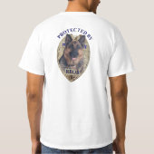 Beschermd door Reos T-shirt (Achterkant)