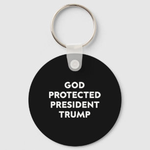 Beschermd President Trump Sleutelhanger