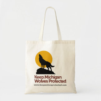 Beschermde Canvas tas voor Michigan Wolves