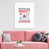 Beschermen hebben een massa die ik niet eens wist. canvas afdruk (Insitu (Woonkamer))