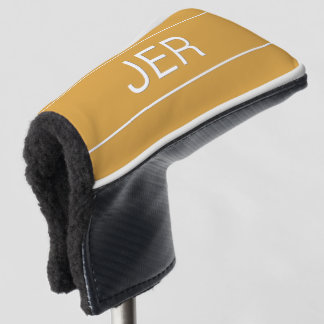Beschermende gepersonaliseerde Initialen Golfheadcover