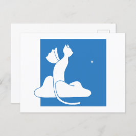 Beschermende Kat Briefkaart